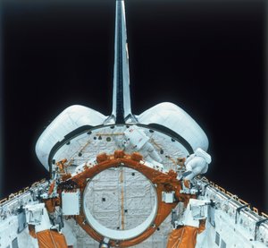 Space Shuttle Astronaut bei EVA, 1980er