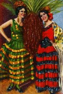 Spanska dansare, c1928. av Unbekannt