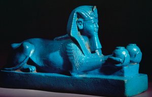 Sfinxen från Amenhotep III, 1400-1300-talet f.Kr av Unbekannt
