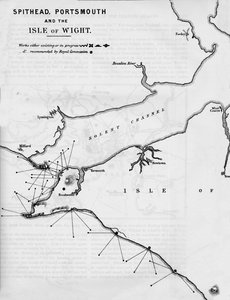 Spithead, Portsmouth och Isle of Wight, 1884 av Unbekannt