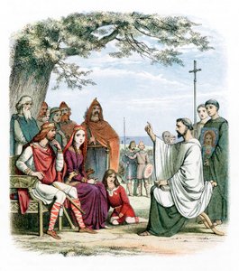 St Augustine av Canterbury d604 av Unbekannt