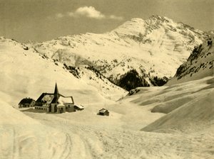 St Christoph am Arlberg, Österrike, c1935. av Unbekannt