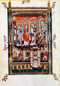 St Denis före Sissinius, 1317 av Unbekannt