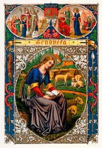St Genevieve, 1886 av Unbekannt