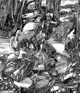 St George och draken, 1901 av Unbekannt
