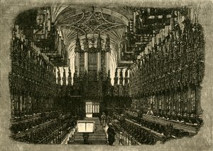 St. Georges Chapel, Windsor, 1898. av Unbekannt
