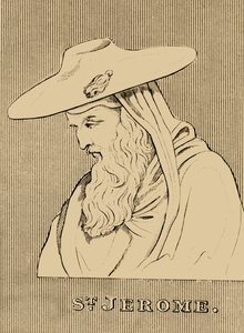 S:t Hieronymus, c347- 420, 1830. av Unbekannt