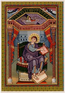 St Matteus, c800 e.Kr av Unbekannt