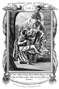 Evangelisten St Matteus, c1808 av Unbekannt