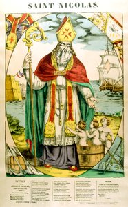 St Nicholas, 1800-talet av Unbekannt