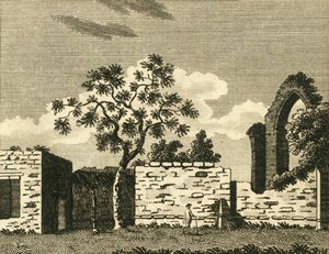 St. Pancrace Chapel, i Canterbury, c1786. av Unbekannt