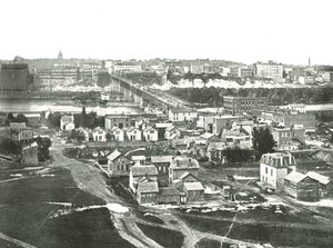 St Paul från väster, USA, 1895. av Unbekannt