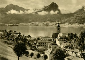 St Wolfgang im Salzkammergut, Oberösterreich, c1935. av Unbekannt