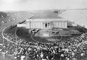 Stadium, Harvard University, Cambridge, Massachusetts, USA, tidigt 1900-tal av Unbekannt
