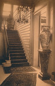 Trappa vid den kubanska ambassaden i Bryssel, Belgien, 1927. av Unbekannt