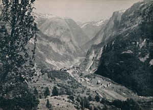 Stalheim och Nerödal, 1914. av Unbekannt