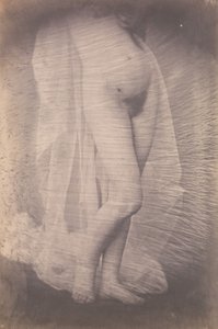[stående kvinna naken], ca. 1856. av Unbekannt