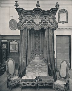 State Bed, engelska, ca 1708, 1928 av Unbekannt