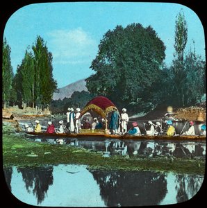 Statspråm på Apple Tree Canal, Indien, sent 1800- eller tidigt 1900-tal av Unbekannt