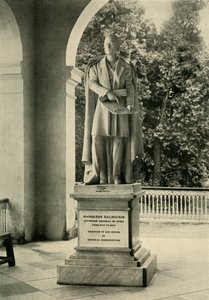 Staty av Lord Dalhousie, 1925. av Unbekannt