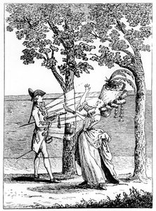 Stålknappar, knockout, 1777 av Unbekannt