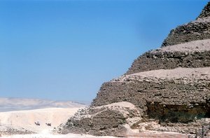 Step Pyramid of King Djoser Zozer, Saqqara, Egypten, 3:e dynastin, c2600 f.Kr. av Unbekannt