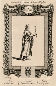 Stephen, 1092-1154, c1787. av Unbekannt