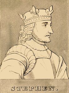 Stephen, c1096-1154, 1830. av Unbekannt