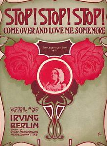 Sluta! Sluta! Sluta! Kom över och älska mig lite mer, 1910. av Unbekannt