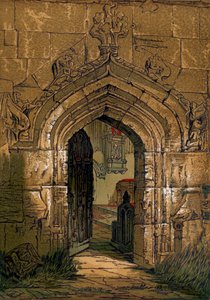 Stratford Church, Warwickshire, England, 1845 av Unbekannt