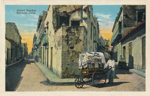 Gatuförsäljare, Havanna, Kuba, 1938 av Unbekannt