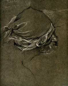 Study for The Sea Maiden, av Herbert J Draper, 1899 av Unbekannt