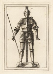 Rustning gjord för kung Henry VIII vid 18 års ålder i Tower of London av Unbekannt