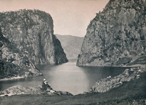 Suldalsporten, 1914. av Unbekannt