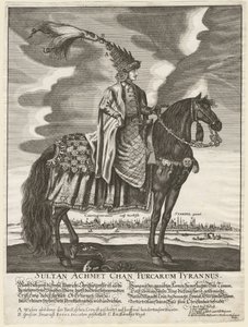 Sultan Ahmed III 1673-1736, 1710 av Unbekannt