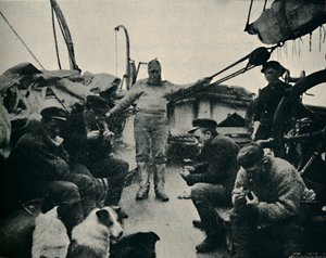 Söndag eftermiddag ombord, 1895, 1897 av Unbekannt