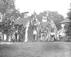 Sunnyside, Washington Irvings hem, nära Tarrytown, delstaten New York, USA, c1900. av Unbekannt