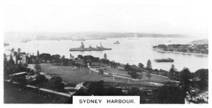 Sydney Harbour, Australien, 1928 av Unbekannt