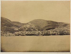 Syros, centrum för Levanthandeln, ca. 1850-talet. av Unbekannt