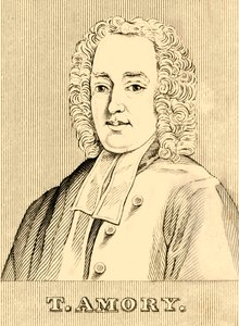 T. Amory, c1691-1788, 1830. av Unbekannt