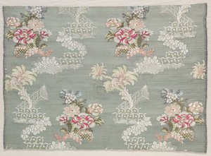 Taft, Brokad, ca. 1750. av Unbekannt