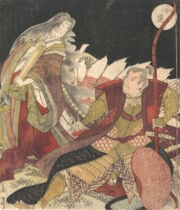 Tamamos tidigare utkast av Miura Kuranosuke, 1835. av Unbekannt