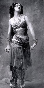 Tamara Karsavina, rysk ballerina, 1911 av Unbekannt