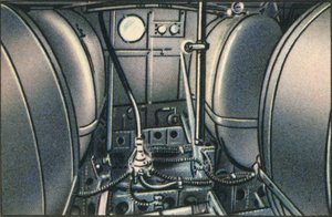 Tankar ombord på Dornier Wals flygbåt, 1920-talet, 1932. av Unbekannt