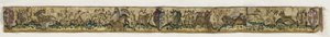 Tapestry Border, 1400-1450. av Unbekannt