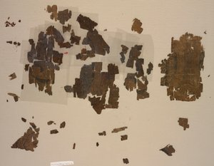 Taqueté-fragment med bevingade lejon i rundlar, 899-1160. av Unbekannt