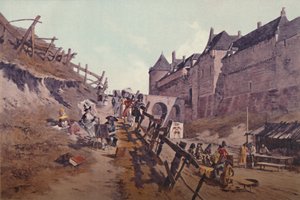 Målpraktik Dieppe 1795, 1896 av Unbekannt
