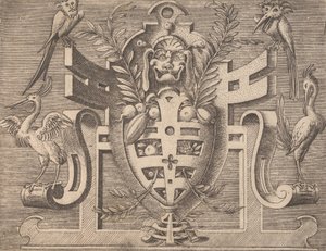 Plaketter och andra prydnadsföremål av olika och nyckfulla uppfinningar Kartuscher och andra prydnadsföremål o..., 1773. av Unbekannt