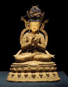 Tathagata Vairocana / Skulptur, 1300 n. Chr. av Unbekannt