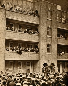 Hyresgäster hyr strejk, Peckham, sydöstra London, 1931, 1933. av Unbekannt